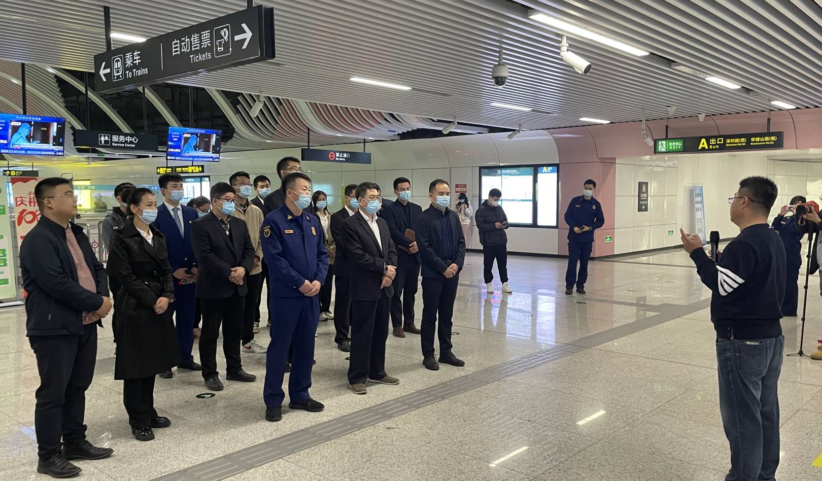 青島地鐵智慧消防服務(wù)云平臺試點(diǎn)驗(yàn)收在華樓山舉行